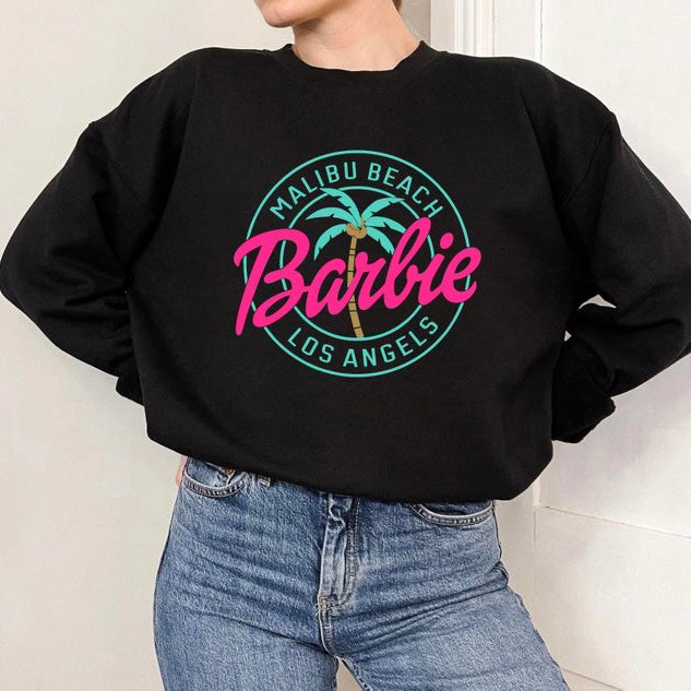 Casual Barbie Girl Sweatshirt