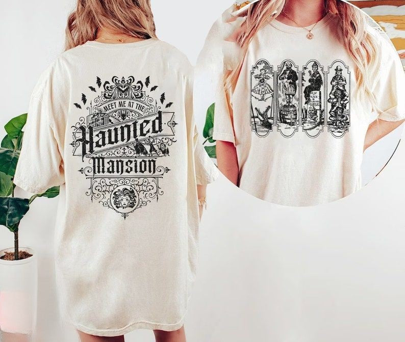 Vintage Haunted Stretch Room T-Shirt
