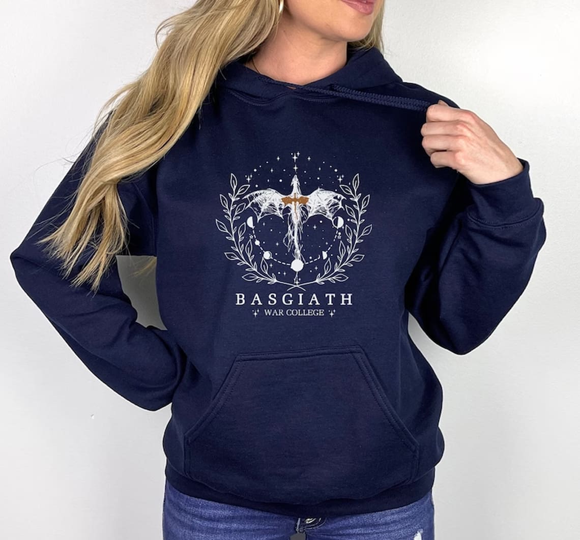Fourth Wing Bookish Hoodie