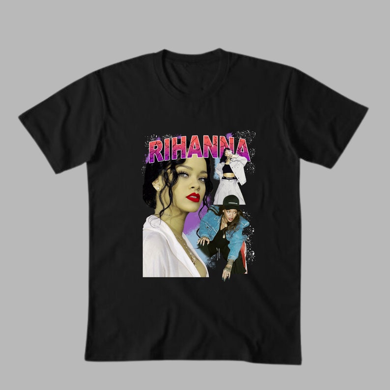 Vintage Rihanna Cotton T-shirt