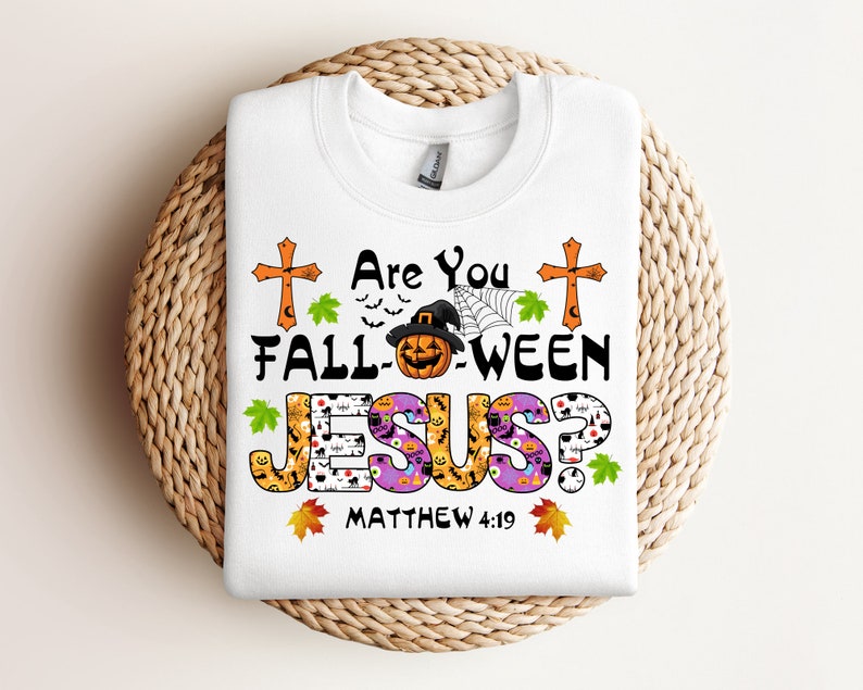 Are You Fall-O-Ween Faith Halloween Pumpkin Sweatshirt
