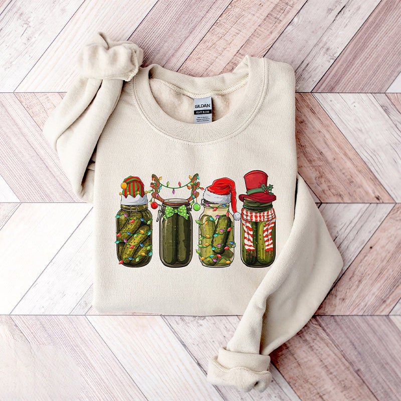 Christmas Pickle Lovers Sweatshirt
