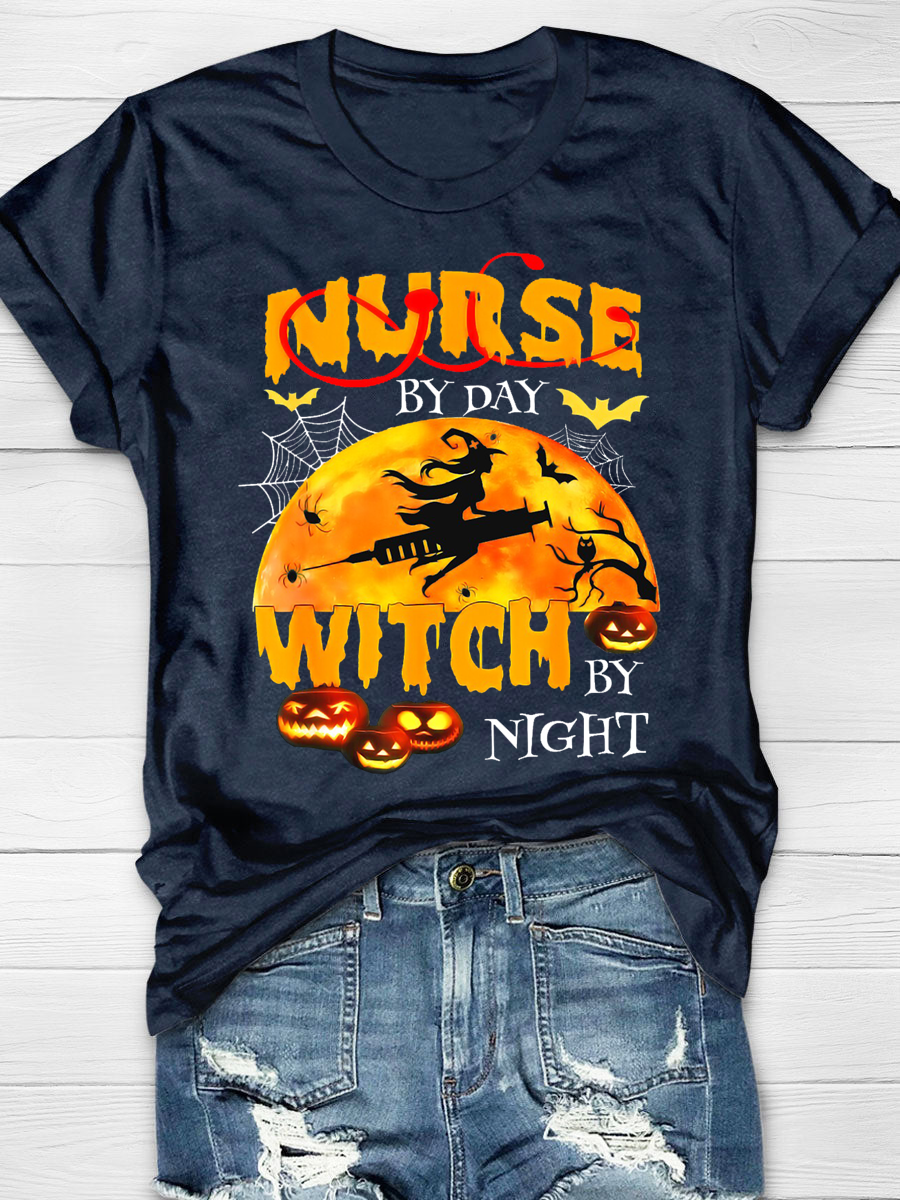 Vaccination Witch Nurse T-Shirt