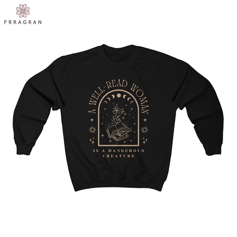 A Well Read Woman Bookish Sweatshirt