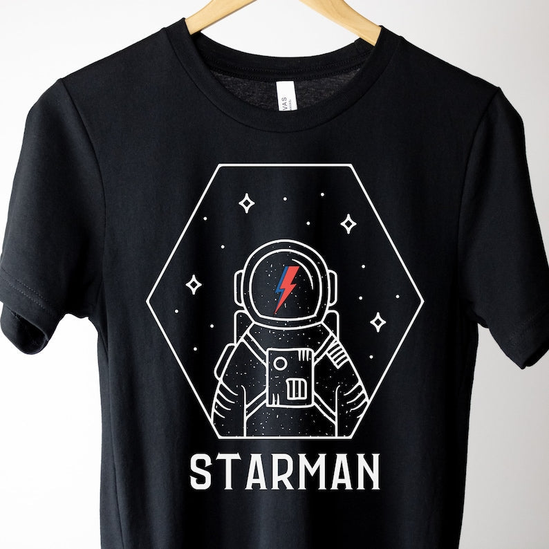 David Bowie Starman Casual T-shirt
