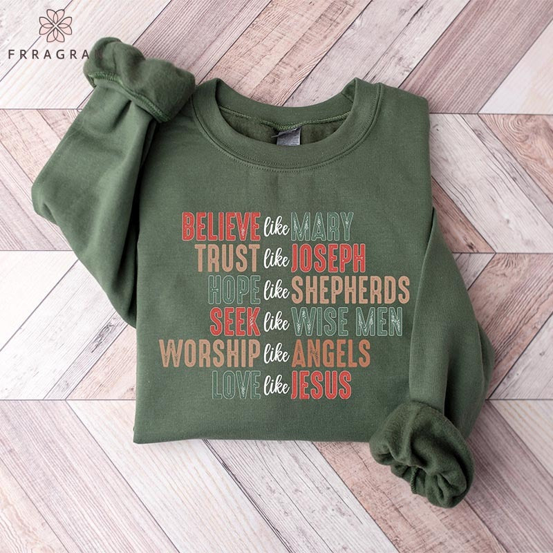 Merry Christmas Faith Sweatshirt