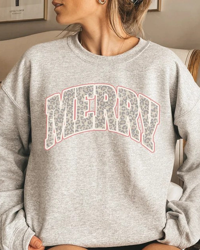 Merry Christmas Sweatshirt Holiday Sweatshirt